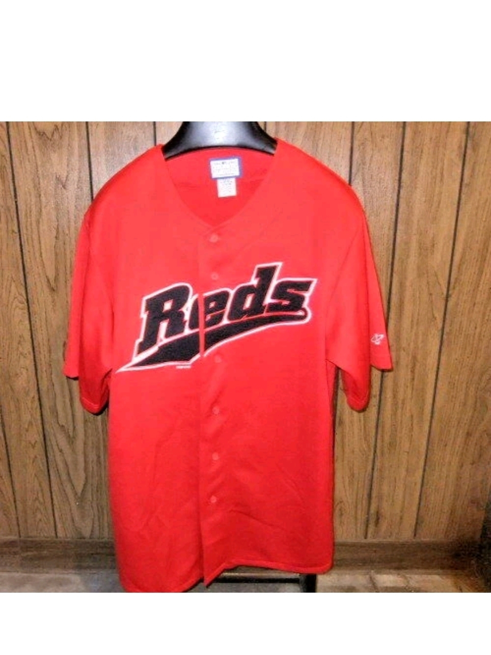 Cincinnati Reds Red Baseball Jersey Majestic Vintage Y2K  2000 Medium Embroidere